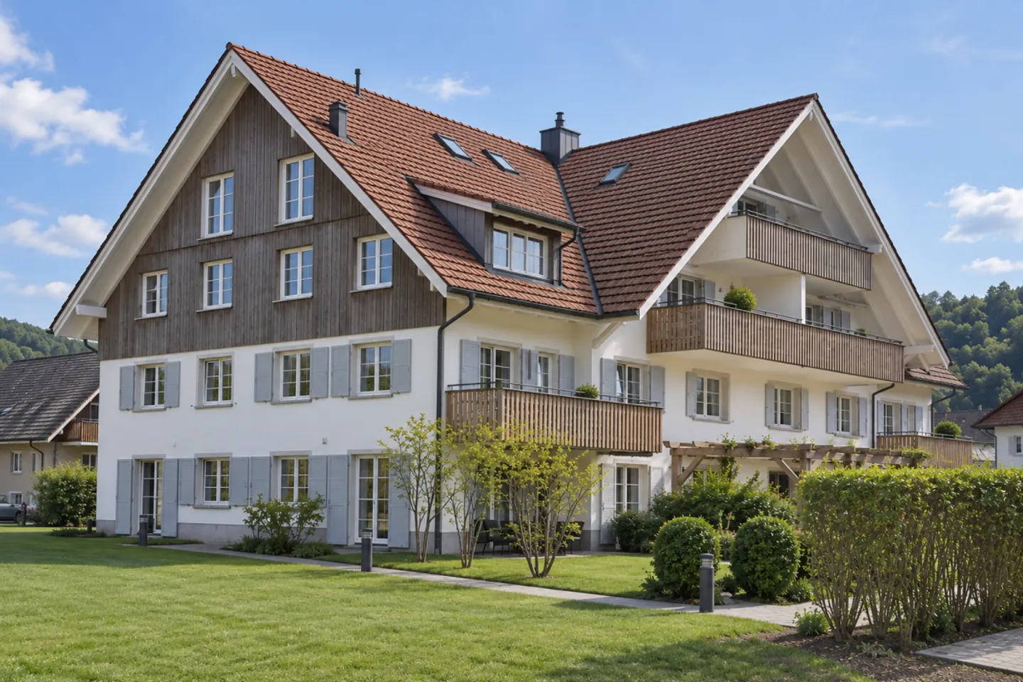 Geräumige Wohnung mit Garten - Foto 1 von 13