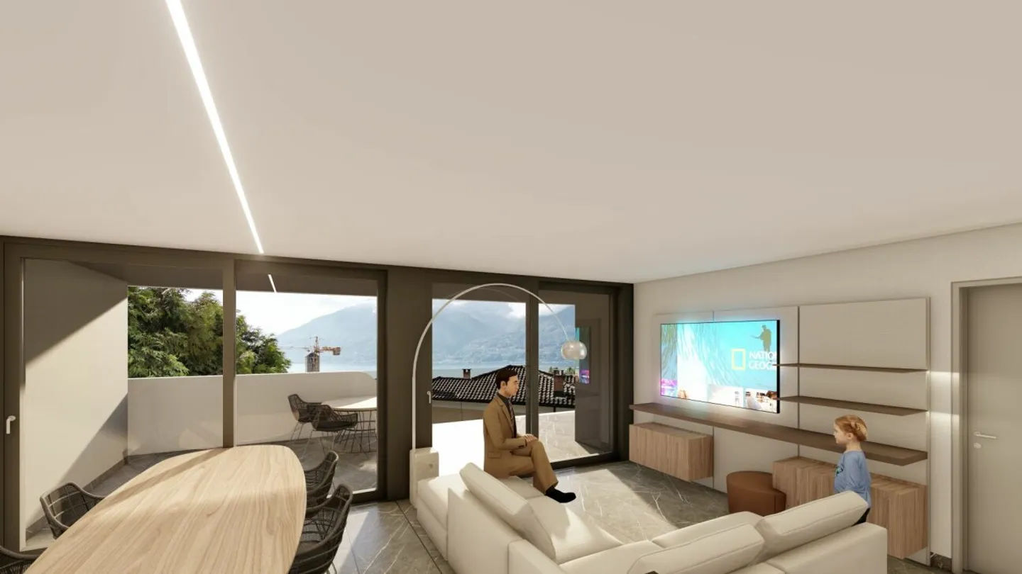 MINUSIO - Modernes Apartment mit Terrasse - Foto 5 von 13