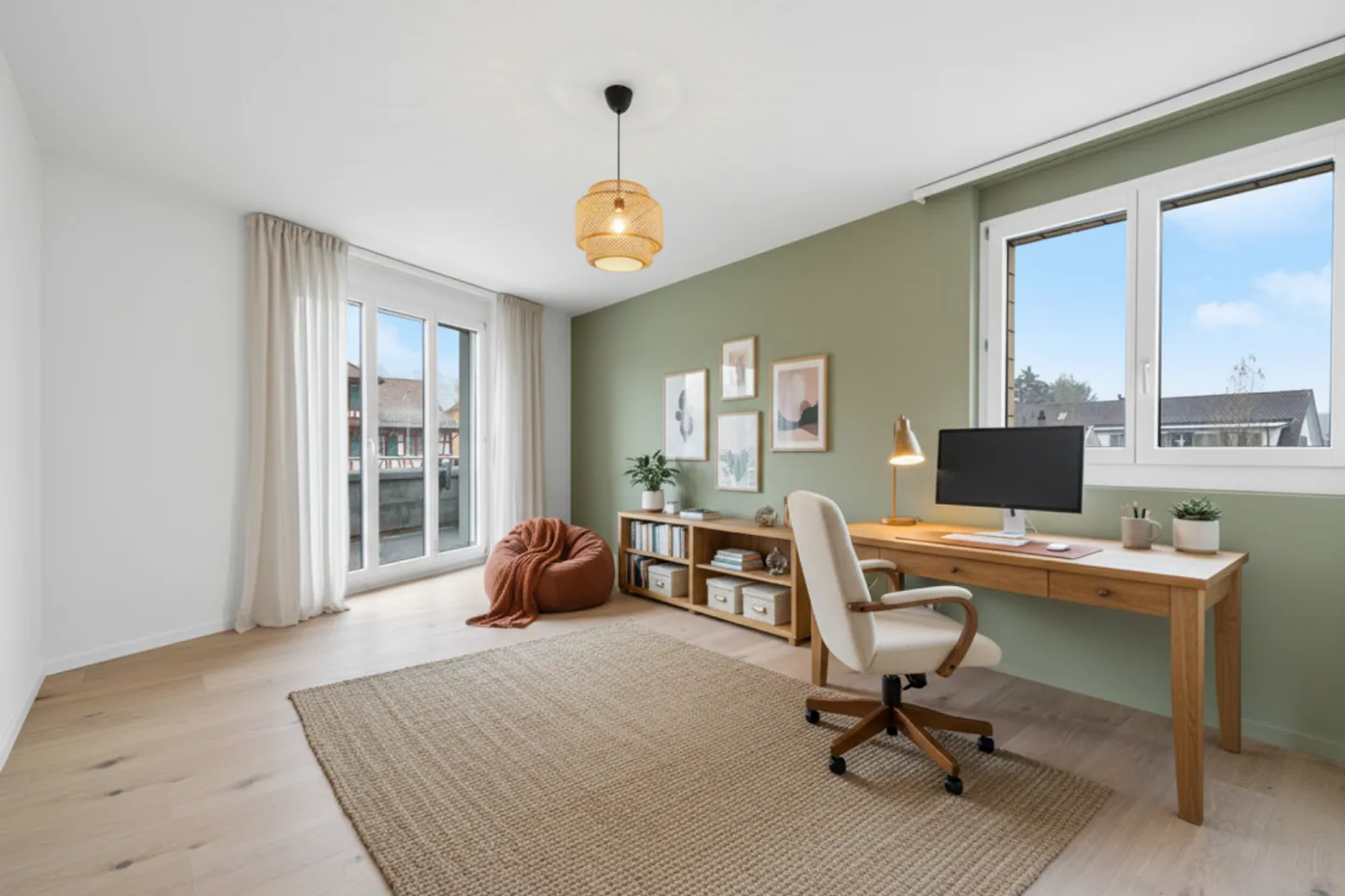 PREMIÈRE UTILISATION APRÈS RÉNOVATION COMPLÈTE DANS UN EMPLACEMENT CENTRAL À MEILEN - APPARTEMENT EN ATTIQUE PROCHE DU LAC DE ZURICH - Photo 6 sur 8