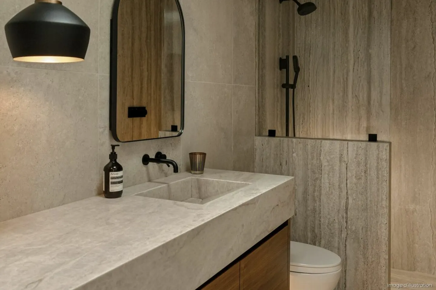 Neues 2,5-Zimmer-Penthouse Aproz mit 23 m² Südterrasse - Foto 3 von 4