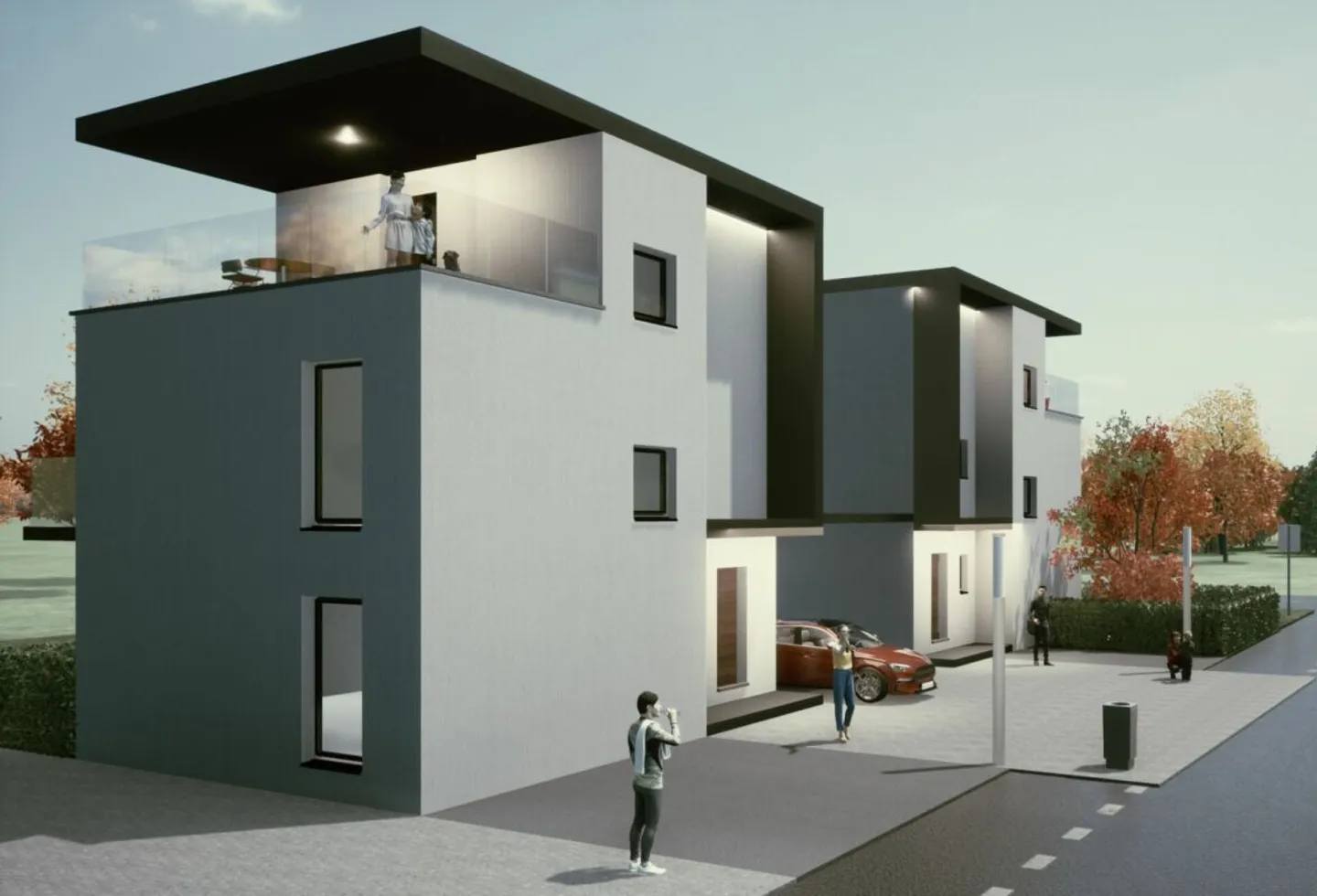 Villas modernes à Pollegio - Photo 1 sur 12