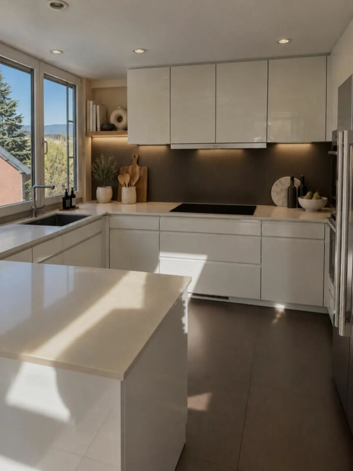 Very beautiful bright and spacious 5-room duplex in Plan-les-Ouates with additional independent space - Photo 3 of 12