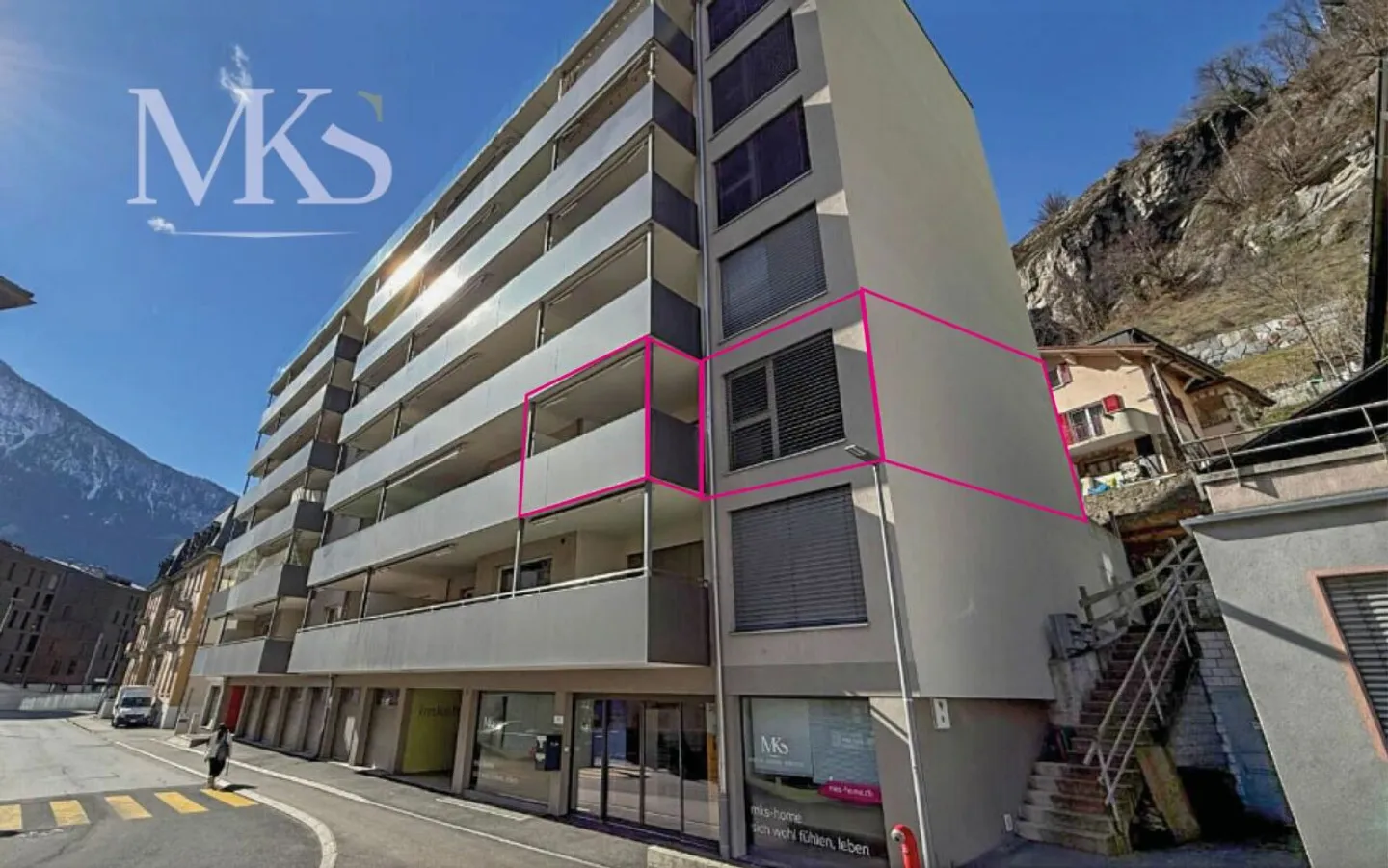 Appartement 4.5 pièces à louer près de la gare de Brig - Photo 2 sur 13