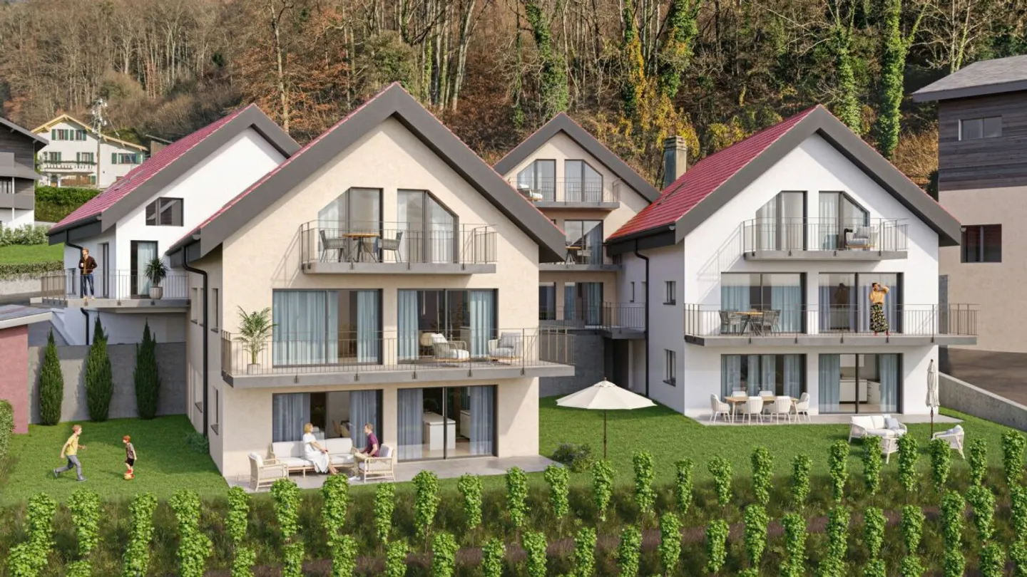 More than 4 apartments! New housing in the heart of Ollon - Photo 13 of 13