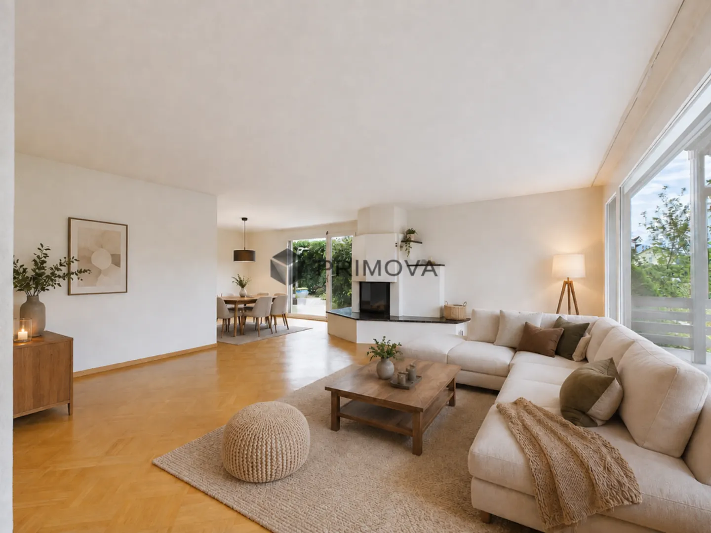 Charmantes 4.5 Zimmer-Doppeleinfamilienhaus mit viel Platz und Wohnqualität - Photo 1 of 11
