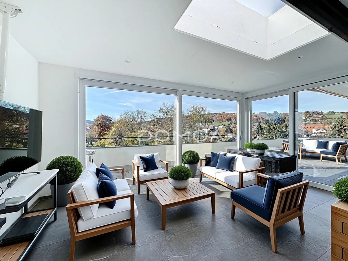 Attico contemporaneo di 5,5 locali, 162 m2 con vista panoramica sul Moléson - Foto 3 di 13