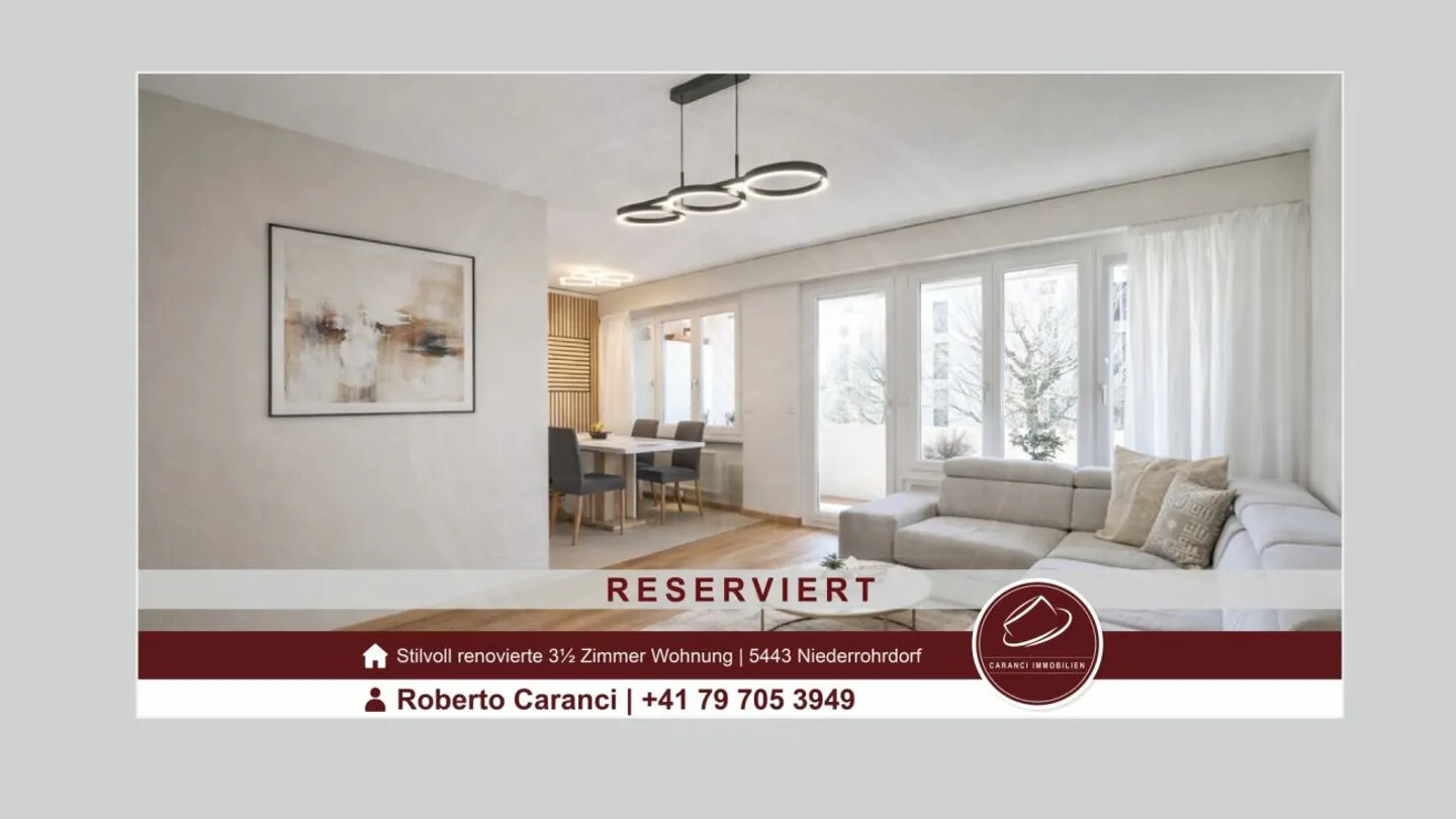 Charmante 3.5-Zimmer-Wohnung - Foto 1 von 11