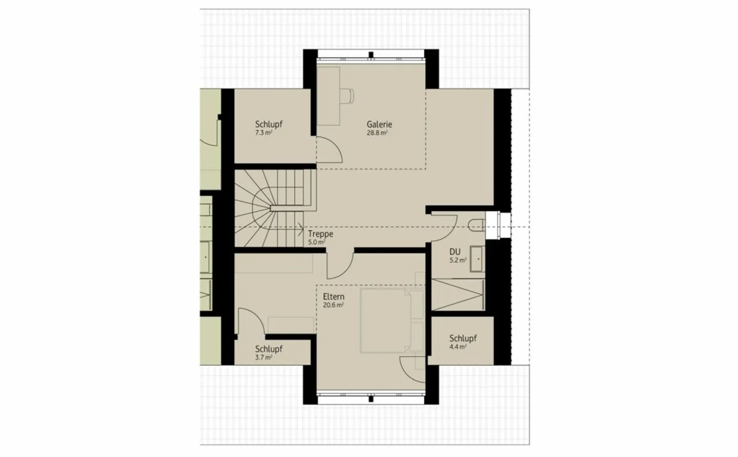 352 m² | 7.5-Zi.-Einfamilienhaus | Erstbezug - Photo 11 sur 13