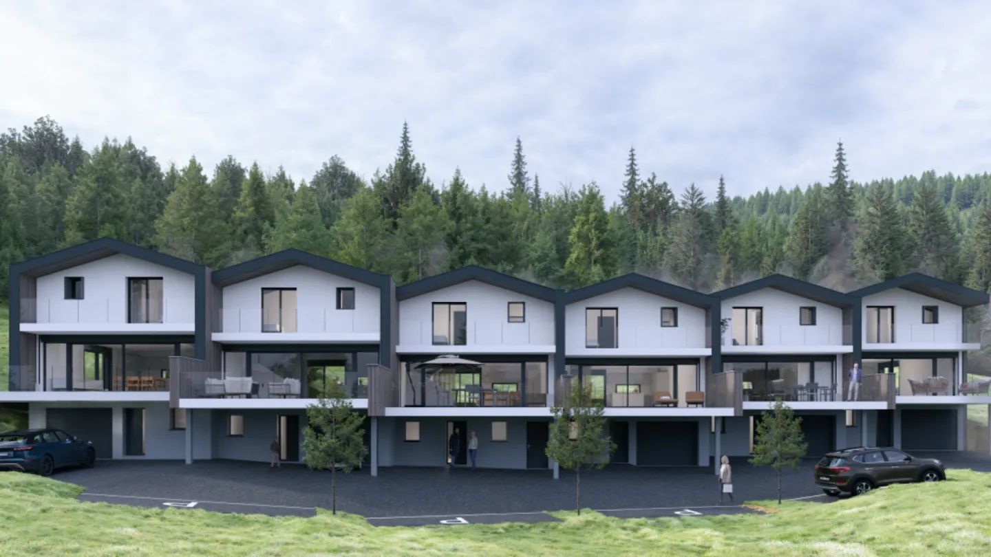 Wunderschöne Doppelhaushälften in Vex - LOT4 - Foto 2 von 4