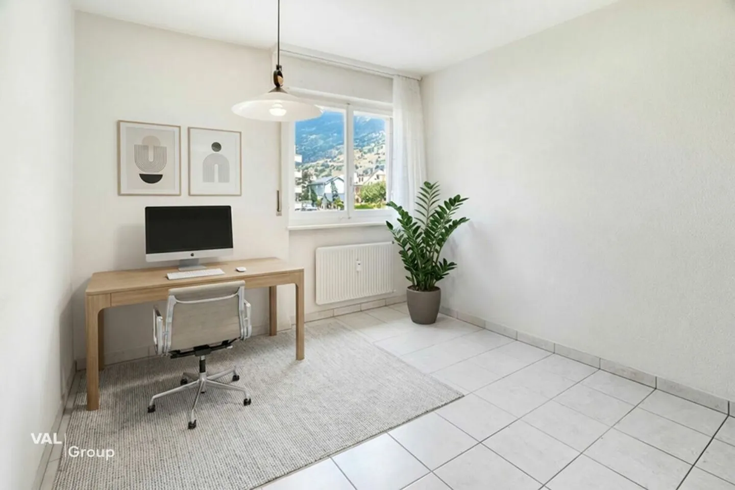 Appartement spacieux de 5,5 pièces dans un emplacement central à Visp - Photo 8 sur 13