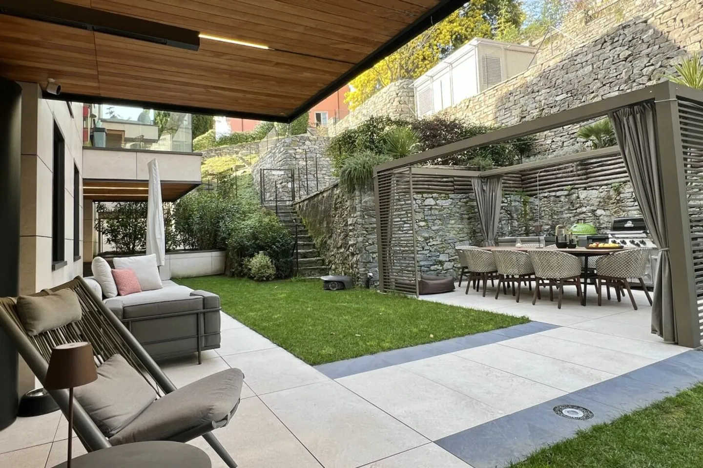 Luxuriöse Gartenwohnung in Locarno - Foto 11 von 13
