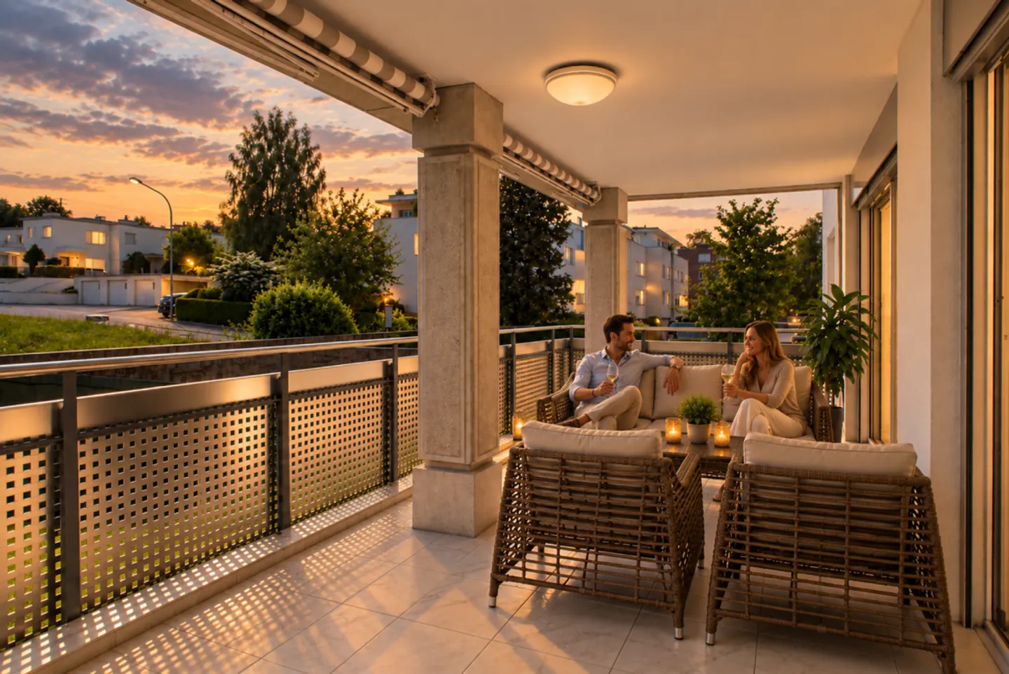 Exklusive Wohnung mit Terrasse - Foto 5 von 13