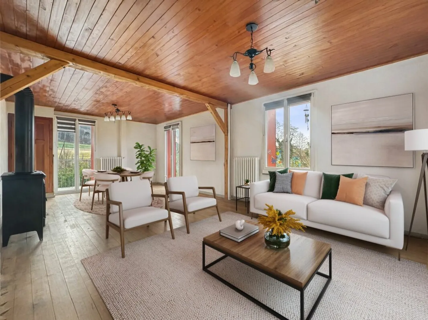 Chalet avec potentiel de développement - Photo 6 sur 13