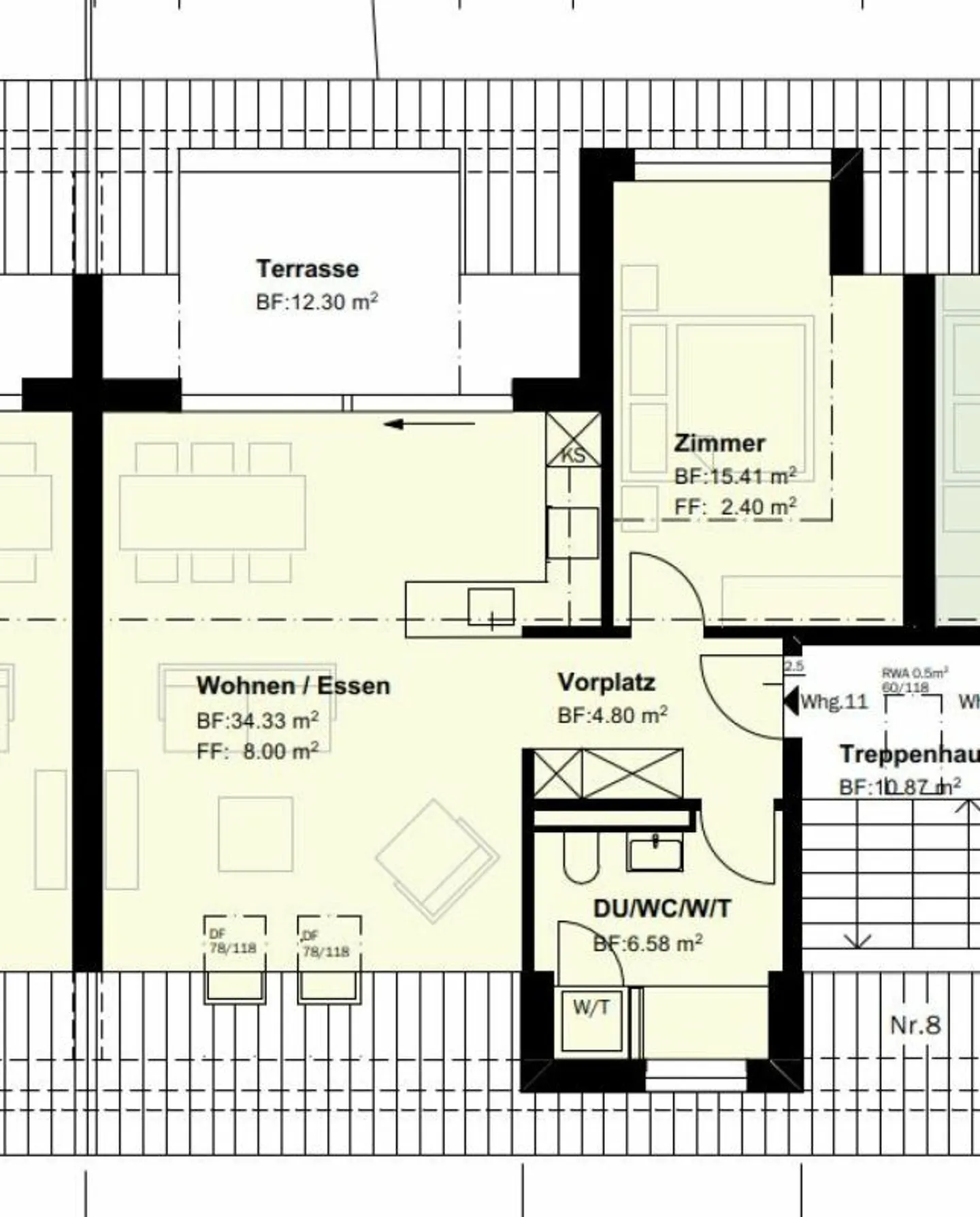 First rental after renovation - Dreamlike 2.5-room attic apartments with lake view! - Photo 7 of 8