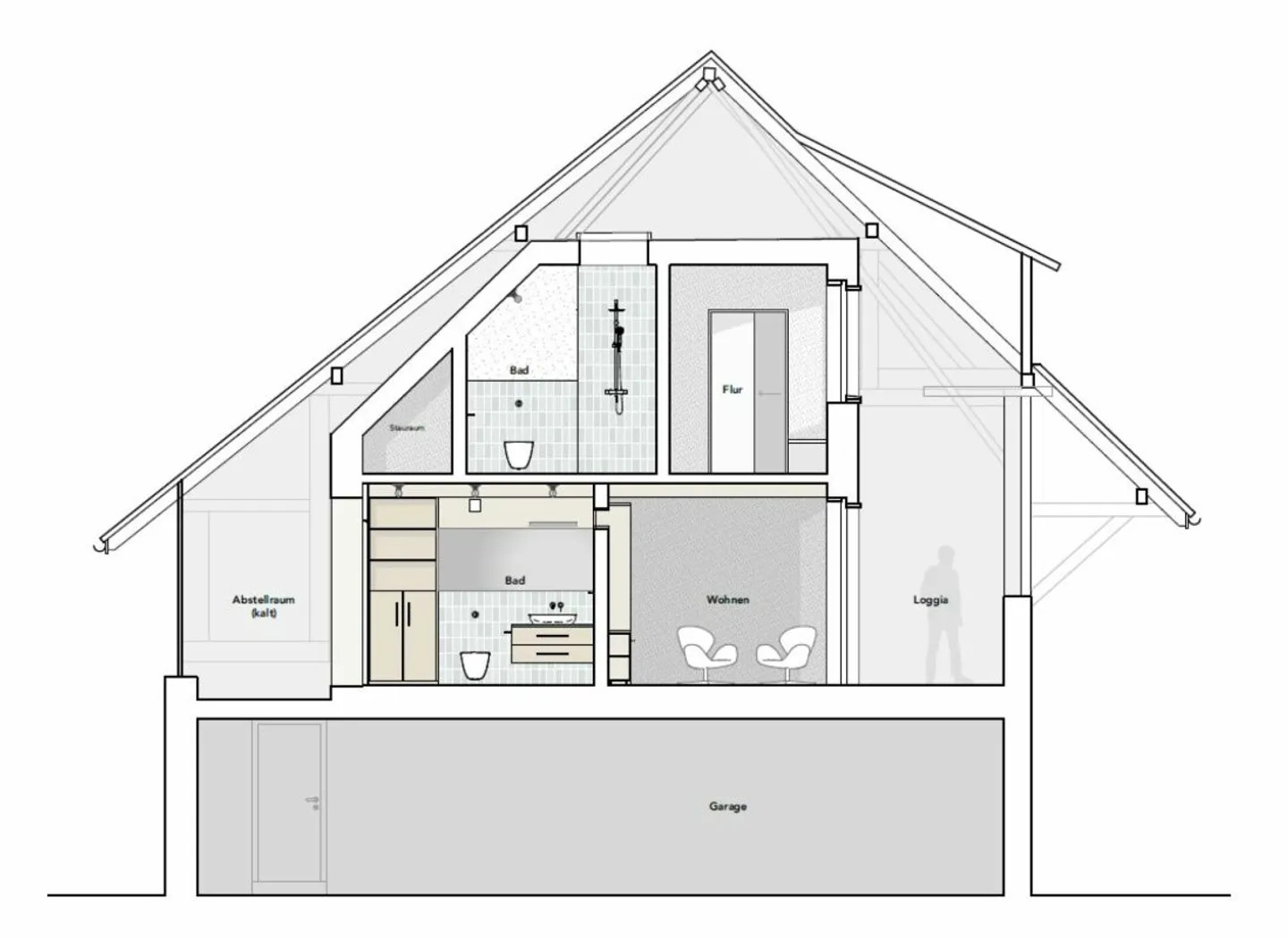 Prima occupazione appartamento duplex di 4.5 locali - Foto 6 di 7