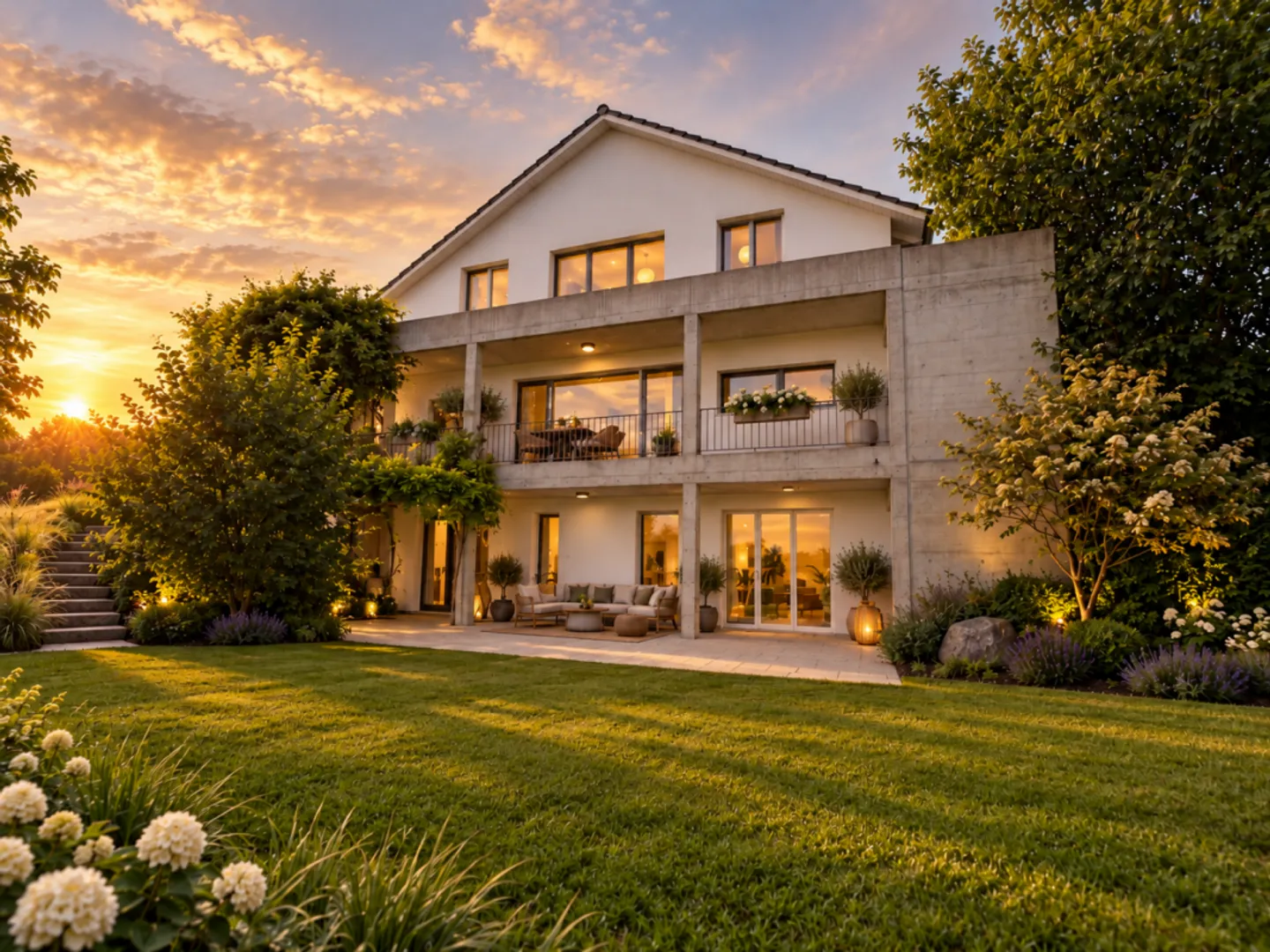 Wohnen mit Panorama bis zum Säntis - grosszügige 6.5-Zimmer-Villa mit Whirlpool und weitläufigem Garten - Photo 1 sur 13