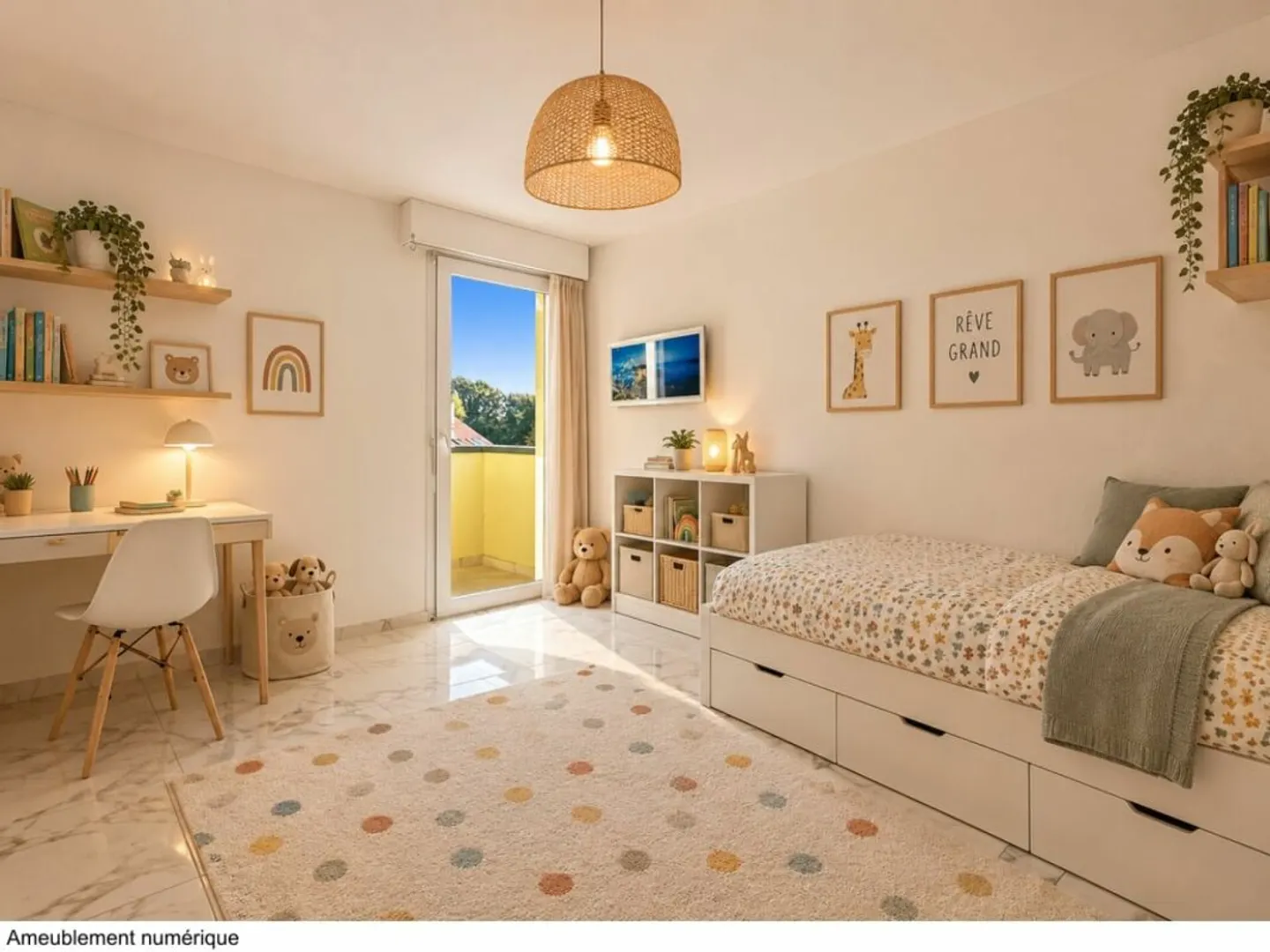 3.5-ROOM APARTMENT OF 97 M2 WITH TERRACE AND 2 PARKING SPACES. - Photo 10 of 13
