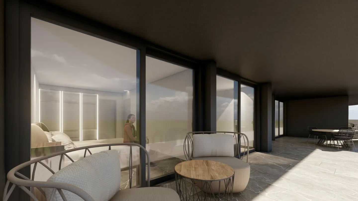 MINUSIO - Modernes Apartment mit Terrasse - Foto 7 von 13