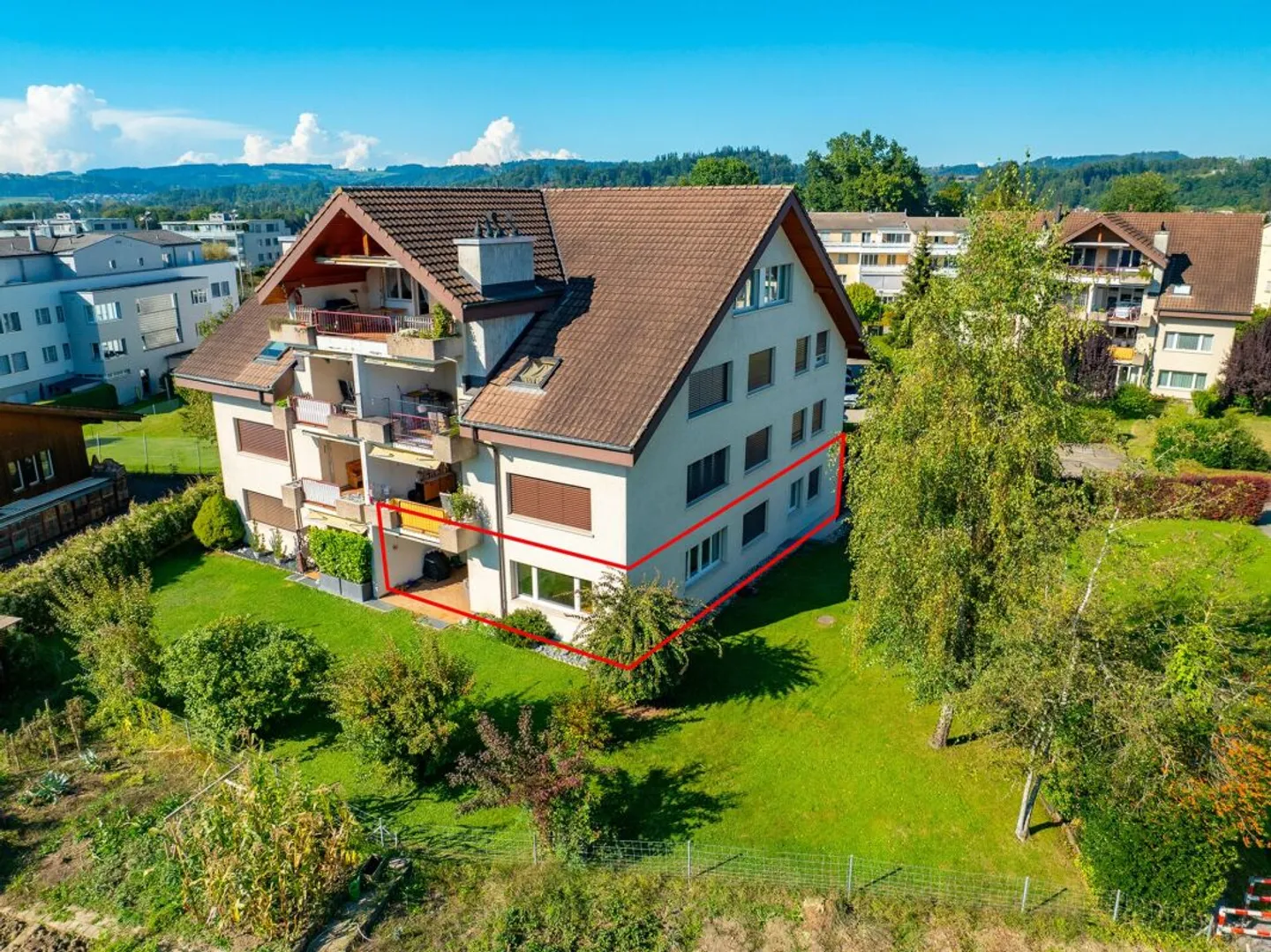Appartamento giardino con potenziale di design a Niederuzwil - Foto 1 di 13