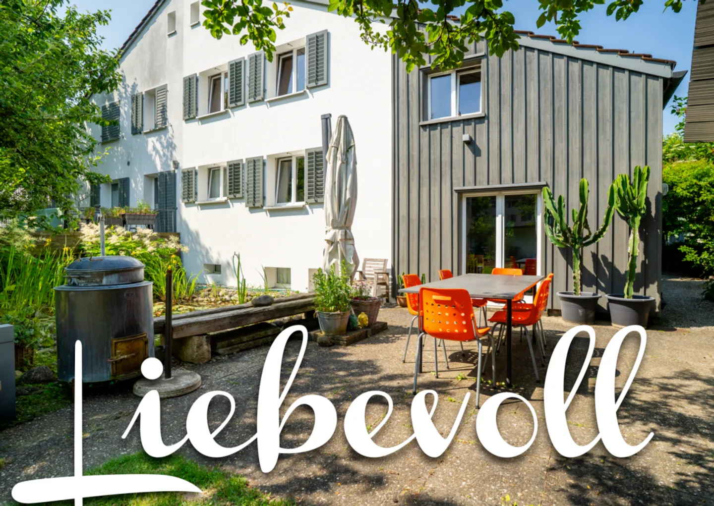 Charmante maison jumelée de 5,5 pièces avec un merveilleux environnement - Photo 1 sur 13