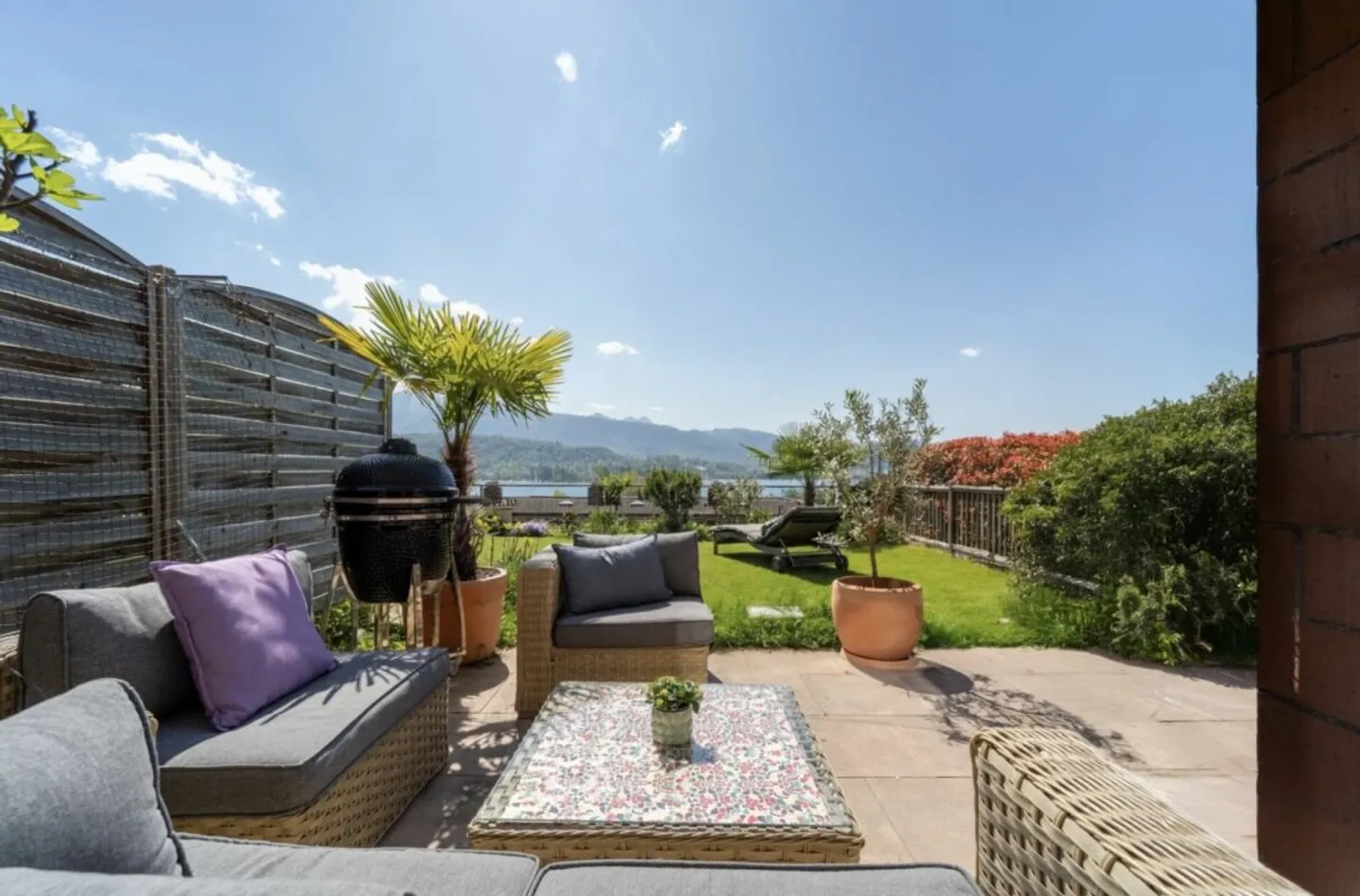 Logenplatz über dem Vierwaldstättersee, elegantes Reihenhaus-Juwel in Luzern - Foto 4 von 12
