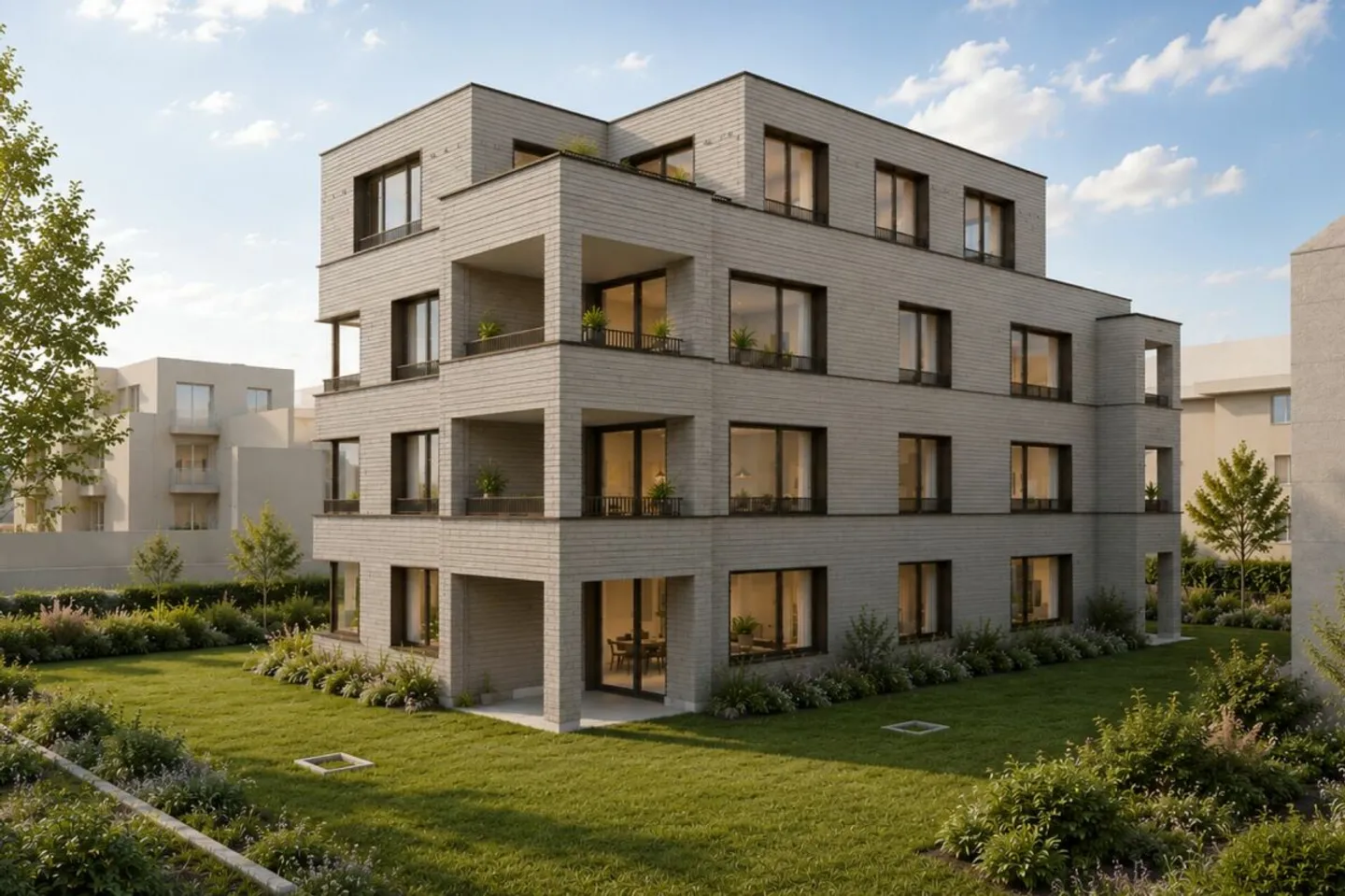 3.5 Wohnung 0.2 | EG rechts - Photo 1 sur 2