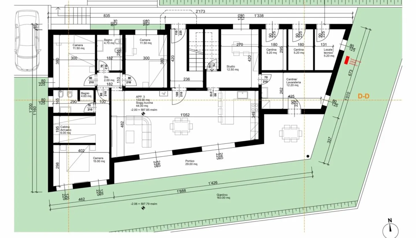 LARGE 5.5 ROOM APARTMENT WITH SPACIOUS GARDEN - Photo 8 of 8