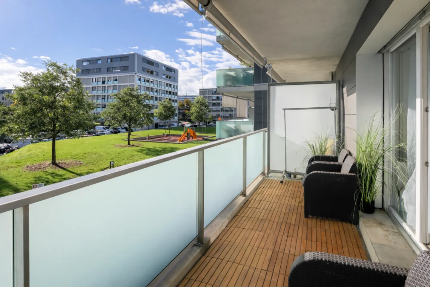 Appartamento attraversante in un edificio recente a Châtelaine - Vicino ai trasporti e ai servizi - Foto 6 di 7