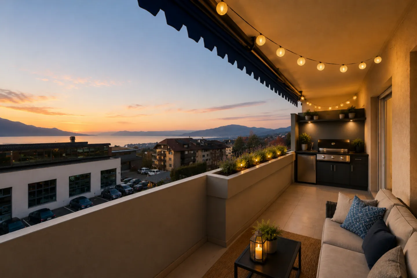 Bel appartement rénové 3.5 pièces avec magnifique vue sur le lac - Photo 7 of 7