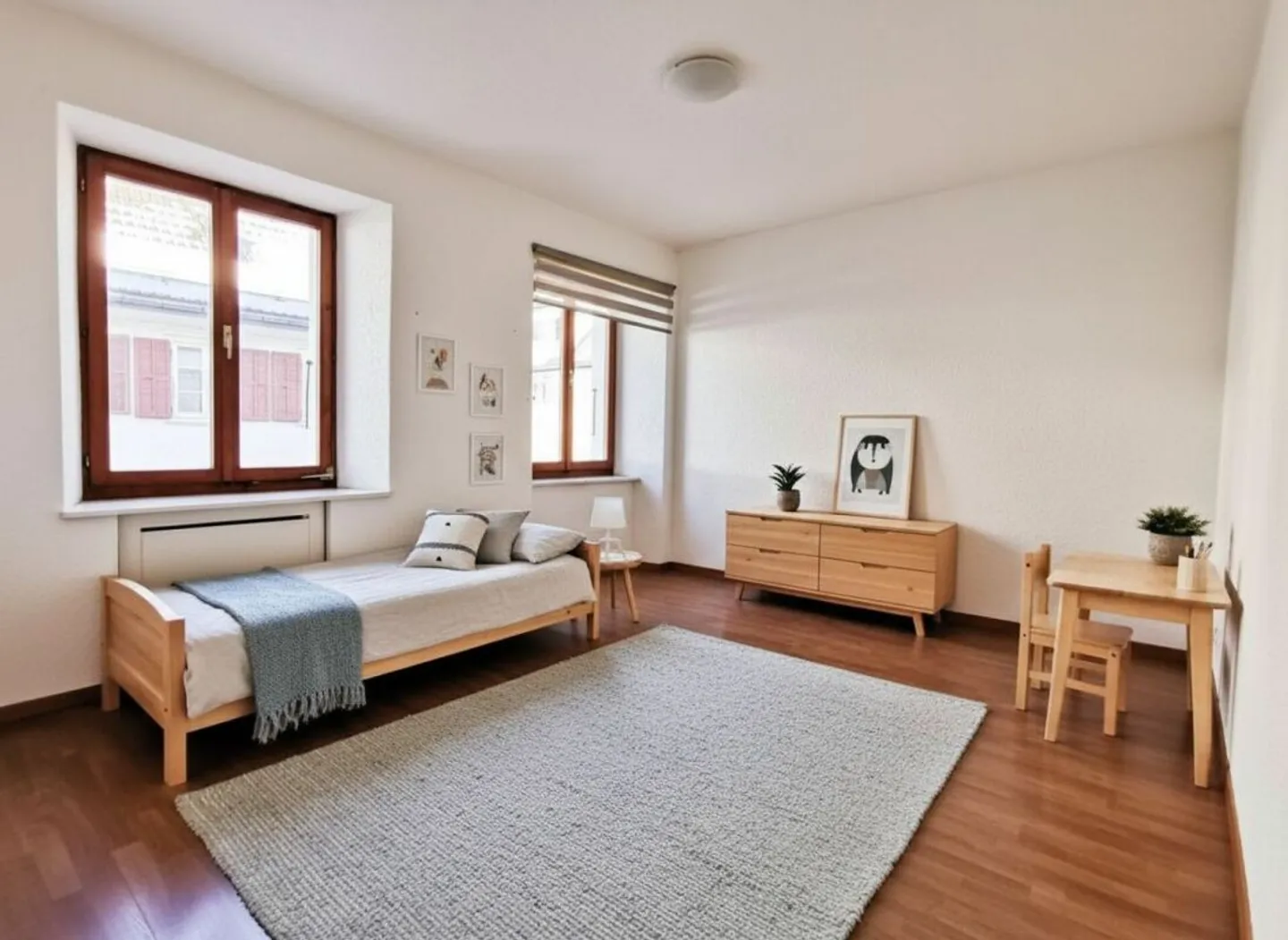 Ampio appartamento di 4,5 locali con camino - Foto 3 di 13