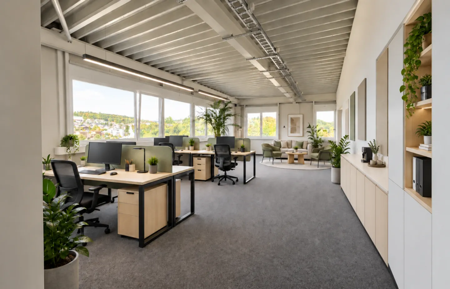 Helle Bürofläche in Unterentfelden - Foto 1 von 13