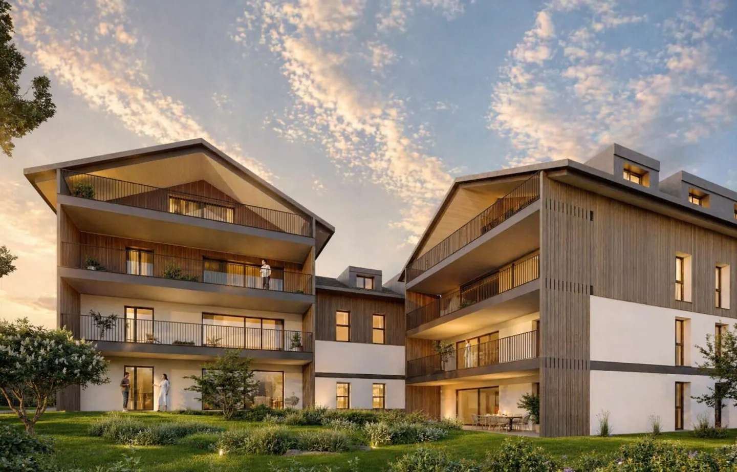 Magnifique attique de 100 m2 avec ensoleillement sud/ouest - Foto 11 von 13