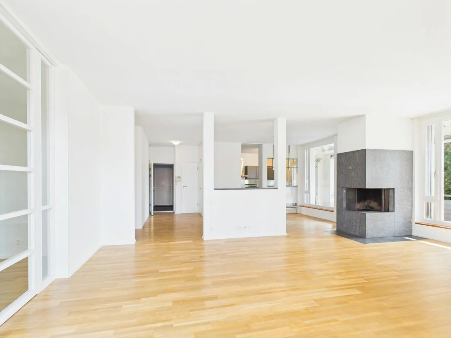 Vie élégante sur Bruderholz avec cheminée, balcon, terrasse et jardin ornemental - Photo 3 sur 13