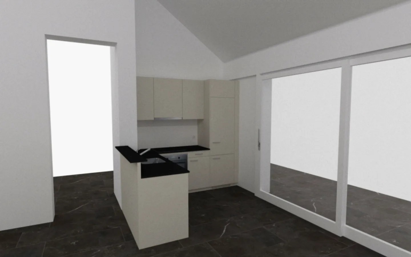 First rental after renovation - Dreamlike 2.5-room attic apartments with lake view! - Photo 6 of 8