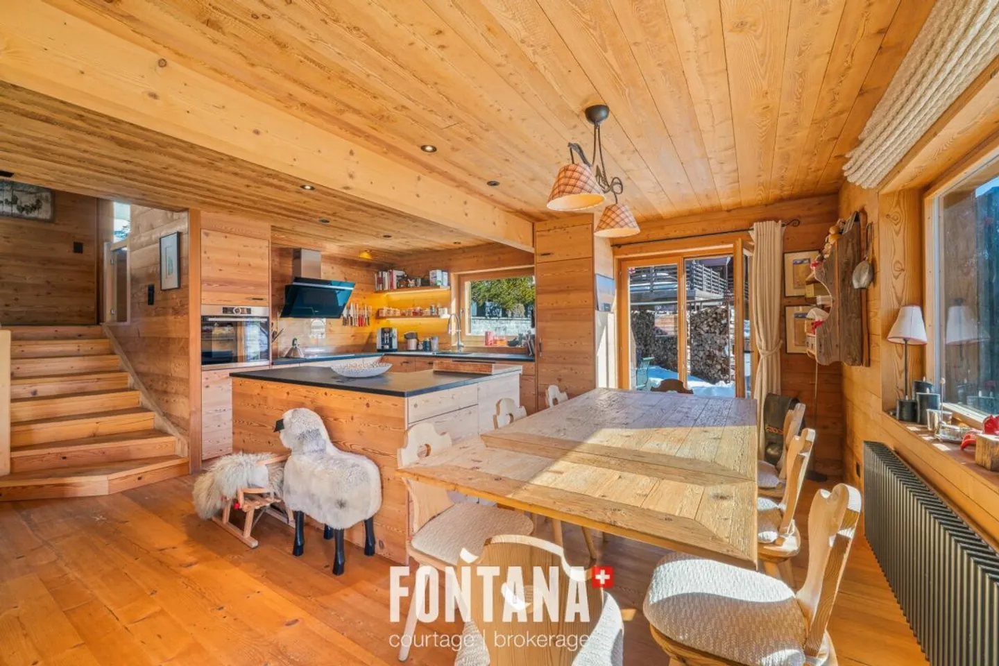 Chalet d'exception à Morgins - Photo 2 sur 13