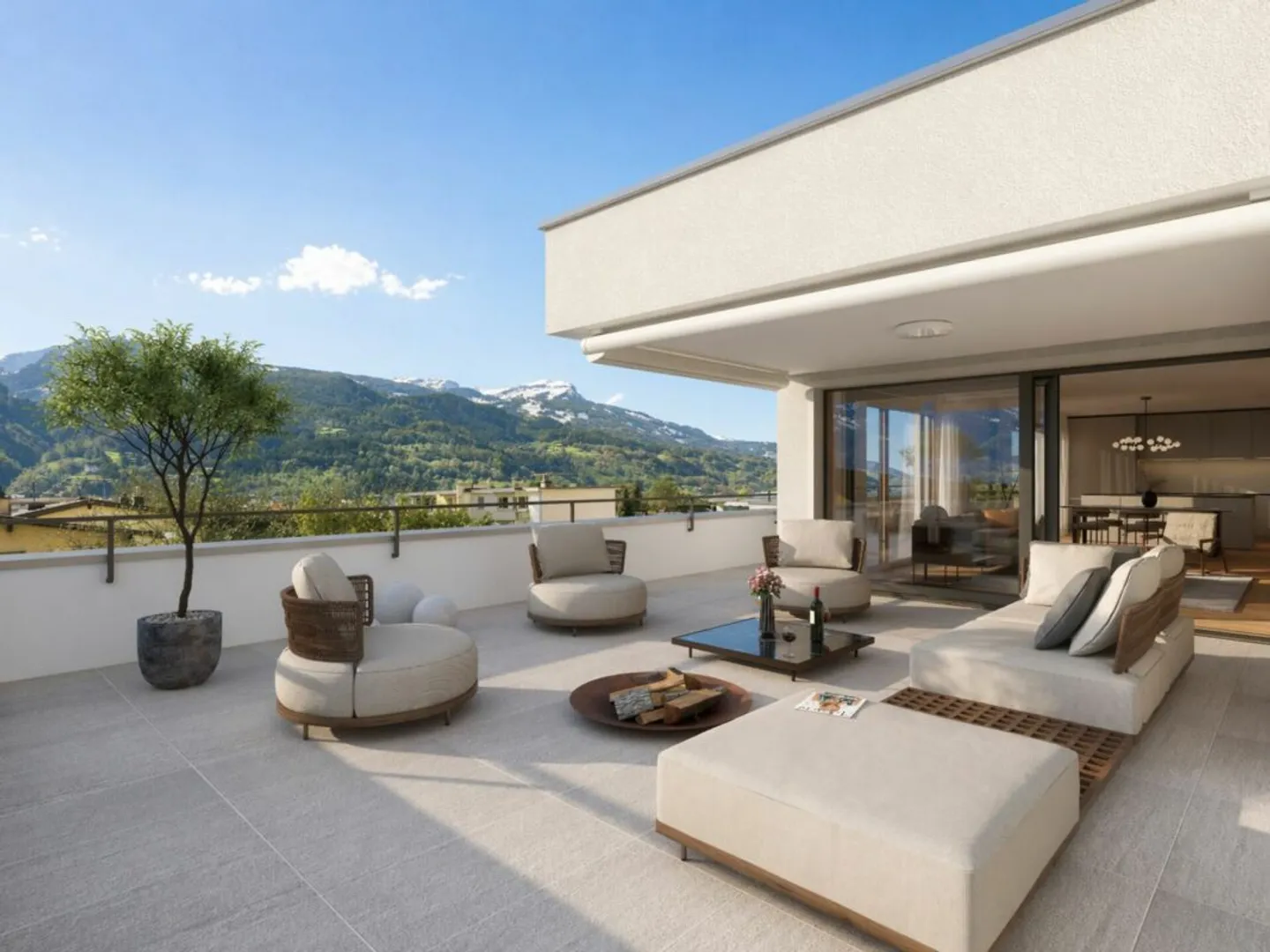 Grosszügige Penthouse mit beeindruckendem Blick - Foto 5 von 8