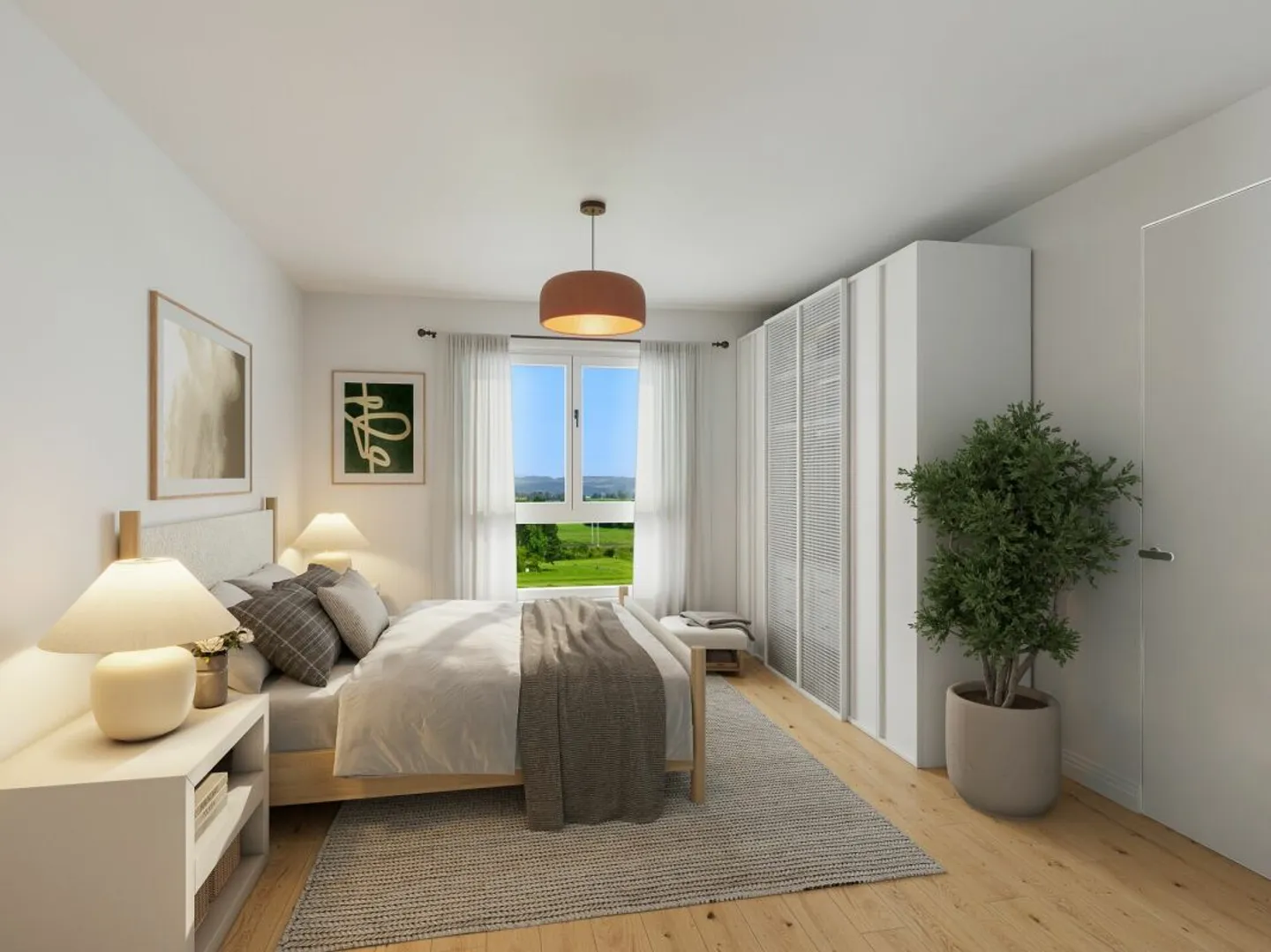 Stilvolle Attikawohnung mit Aussicht - Foto 6 von 8