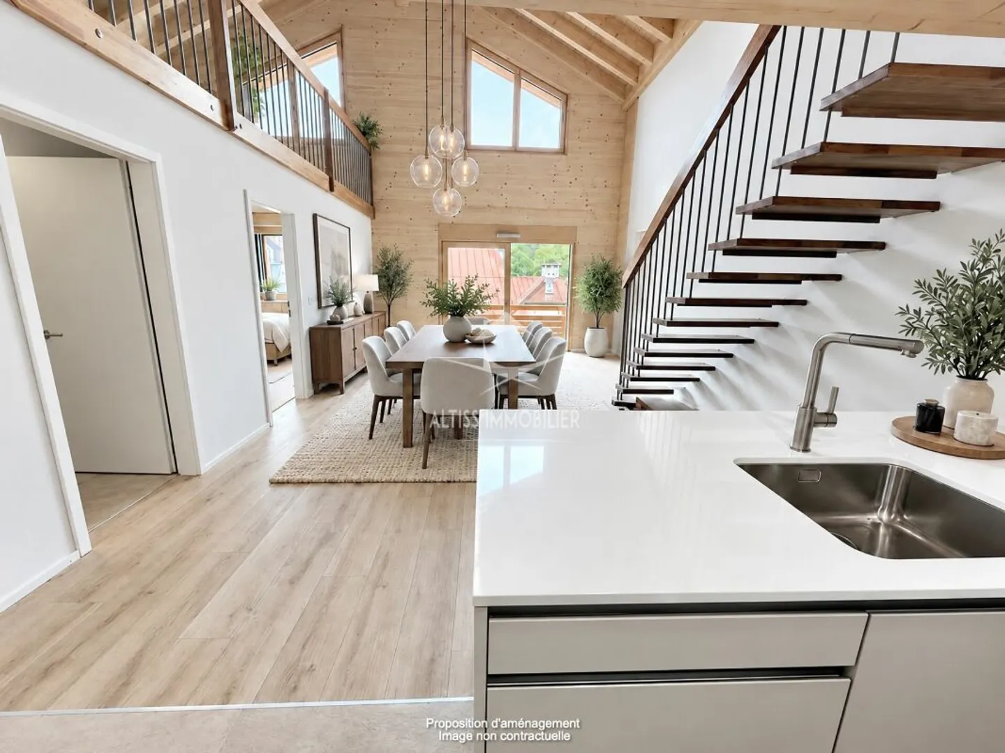 Attique neuf avec mezzanine - Photo 1 sur 12