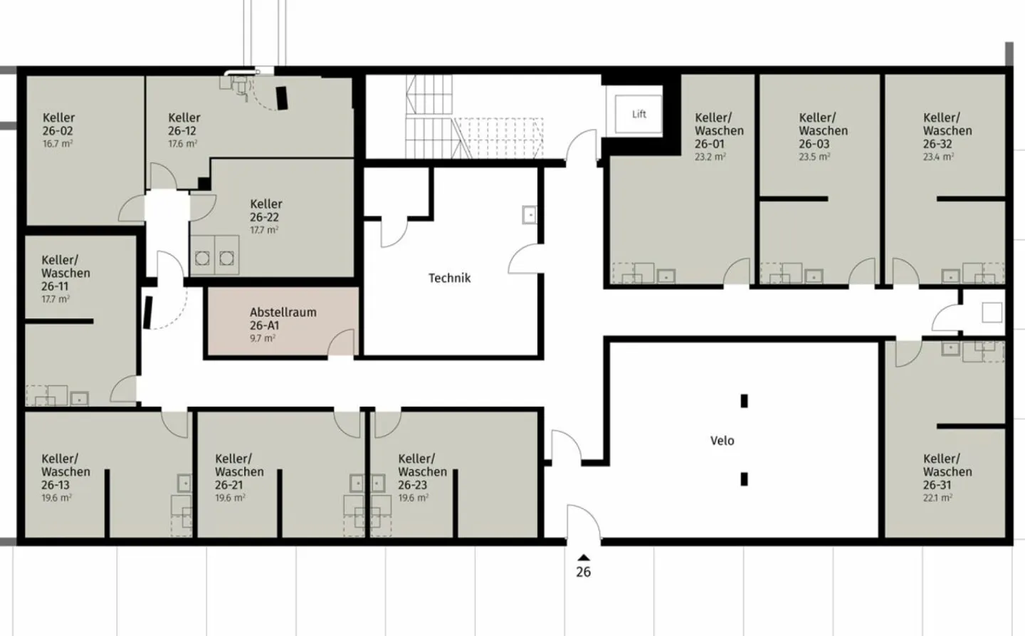 96 m² | 2.5-Room Garden Apartment | First Occupancy - Photo 11 of 12