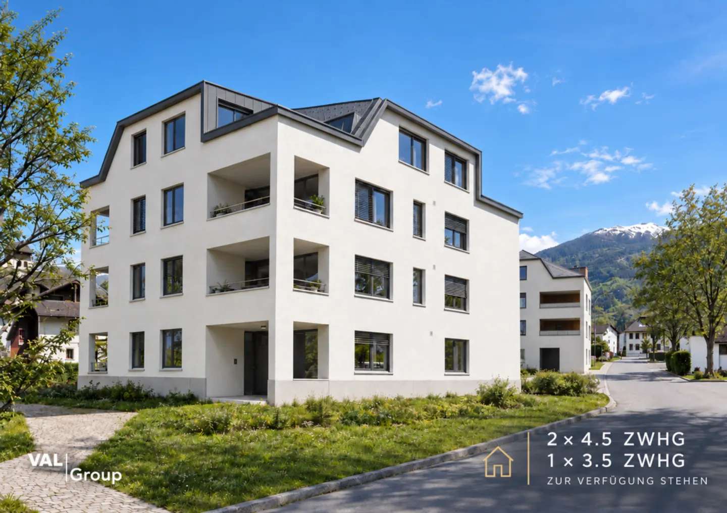 Vivre sur la place du marché : Nouveaux appartements au cœur de Turtmann - Photo 1 sur 10
