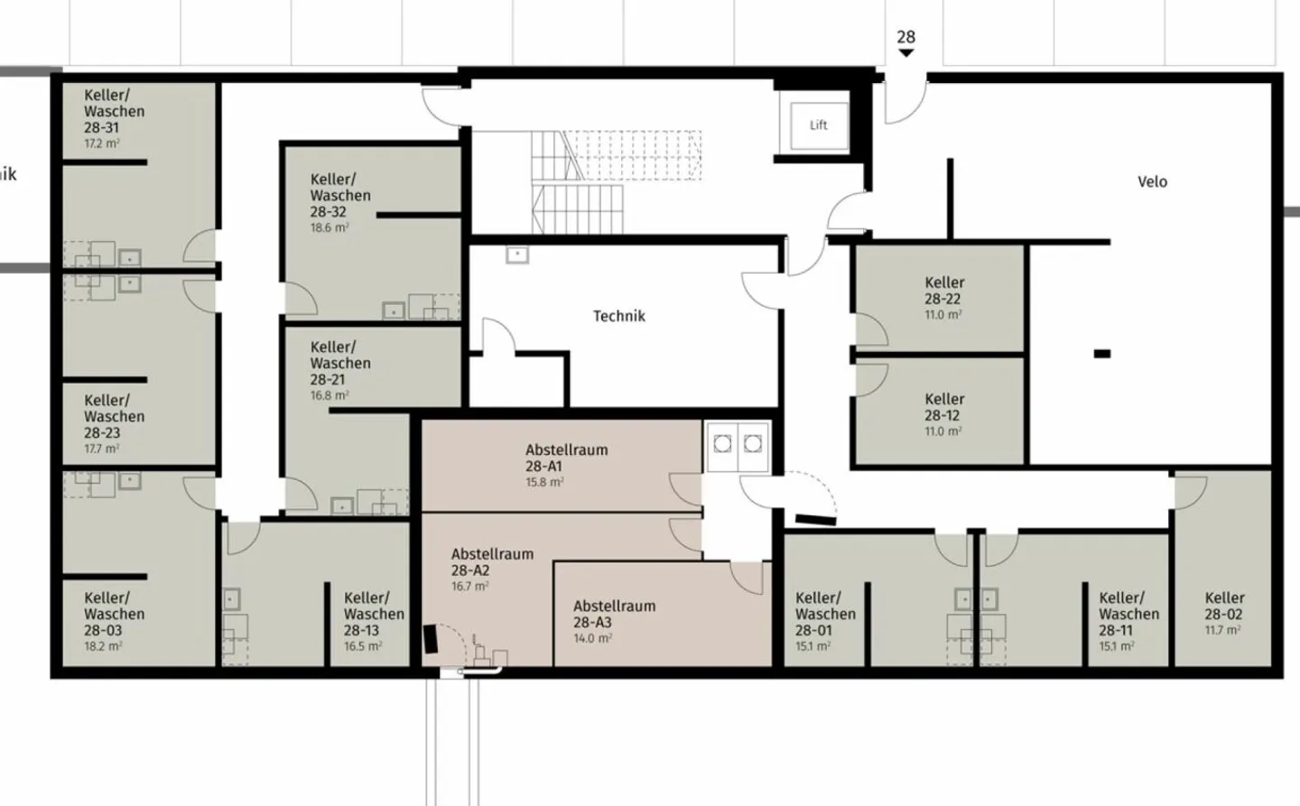 88 m² | 2.5-Zi.-Wohnung im 2. OG | Erstbezug - Photo 13 sur 13