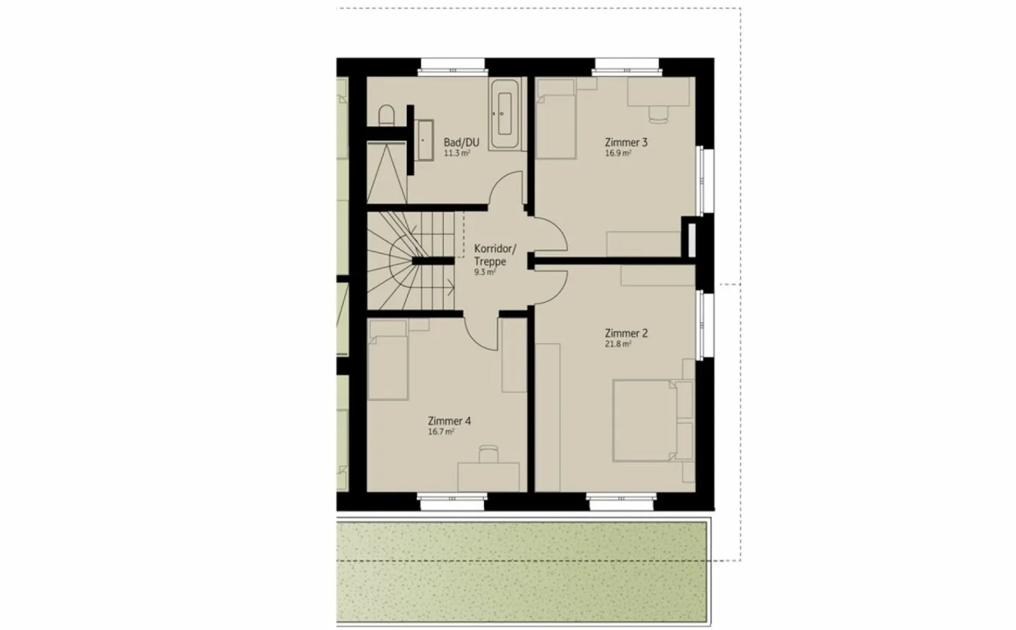 352 m² | 7.5-Zi.-Einfamilienhaus | Erstbezug - Photo 10 sur 13