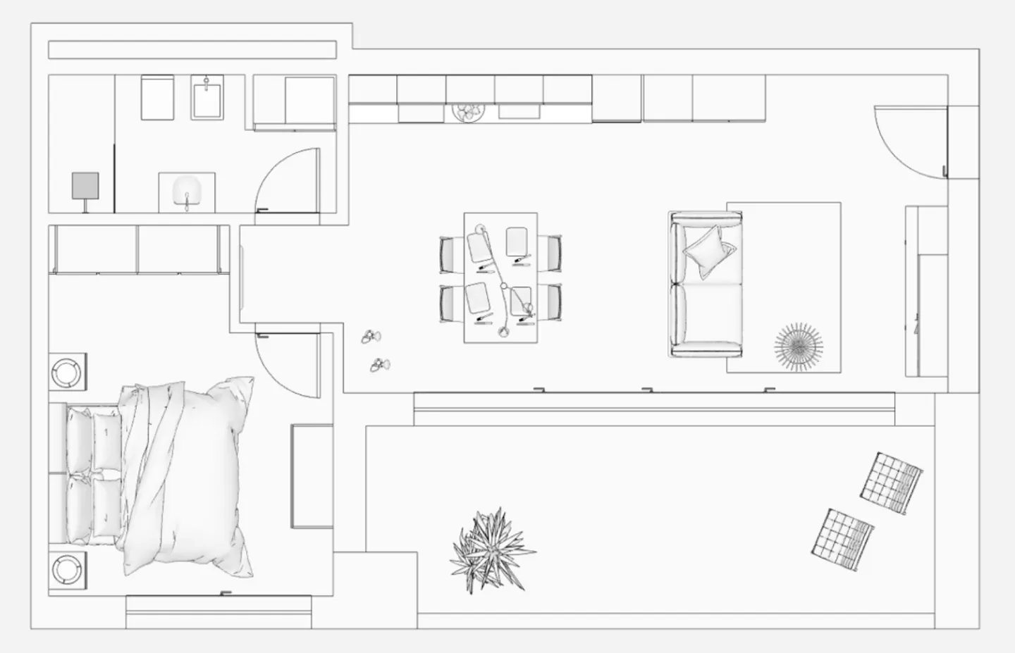 Appartement spacieux et lumineux au dernier étage avec vue panoramique - Photo 11 sur 12
