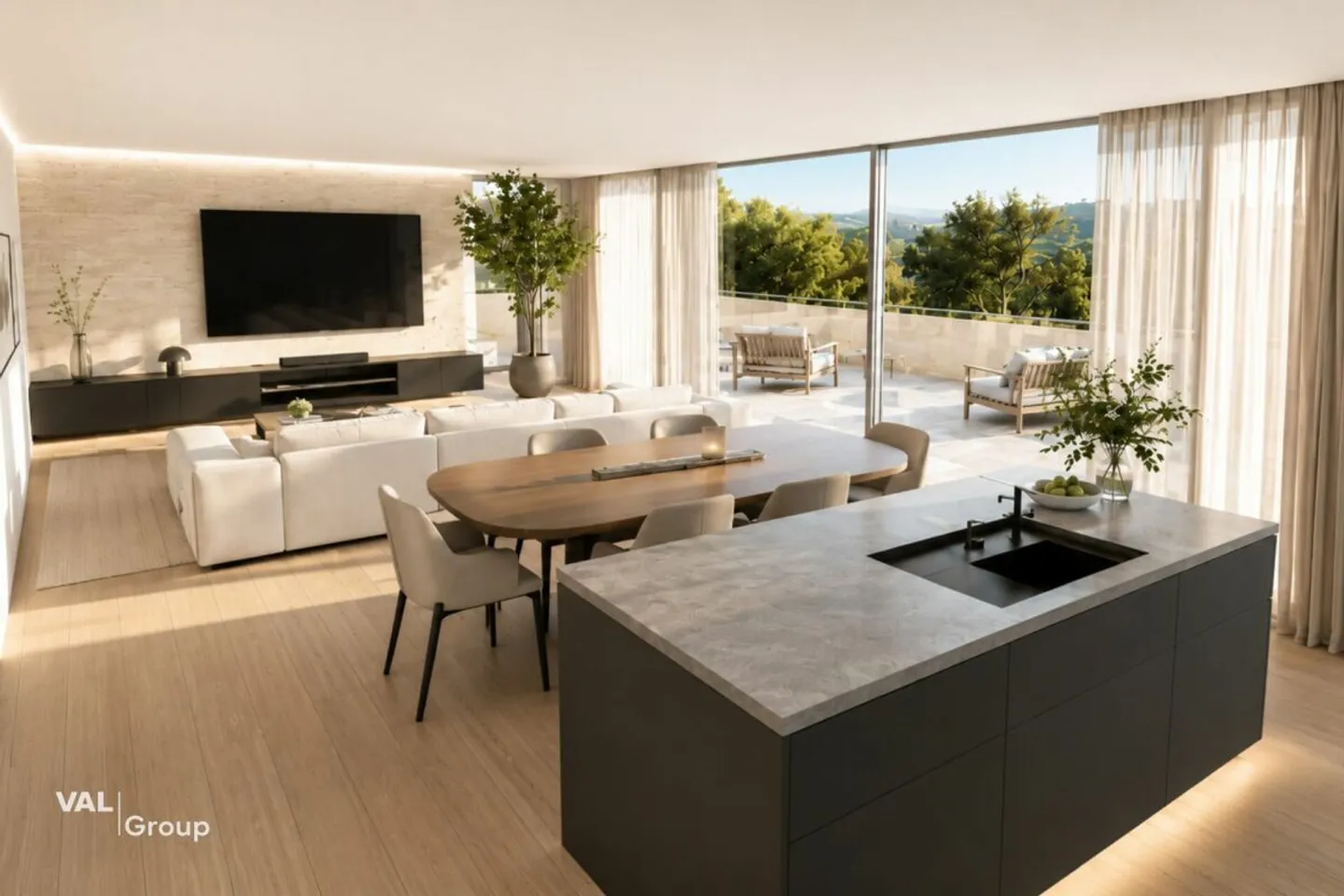 Stunning penthouse with two beautiful terraces and private garden on the ground floor - Photo 2 of 6