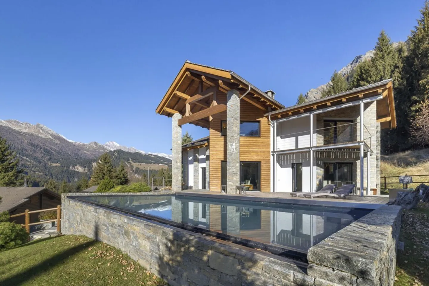 PIAN SAN GIACOMO - Einzigartiges und exklusives Chalet - Foto 3 von 13