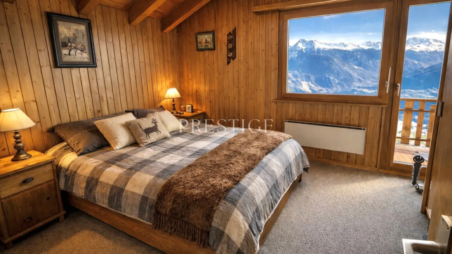 Panoramic Chalet in Montana for Year-Round Rent - Breathtaking View of the Alps - Photo 6 of 13
