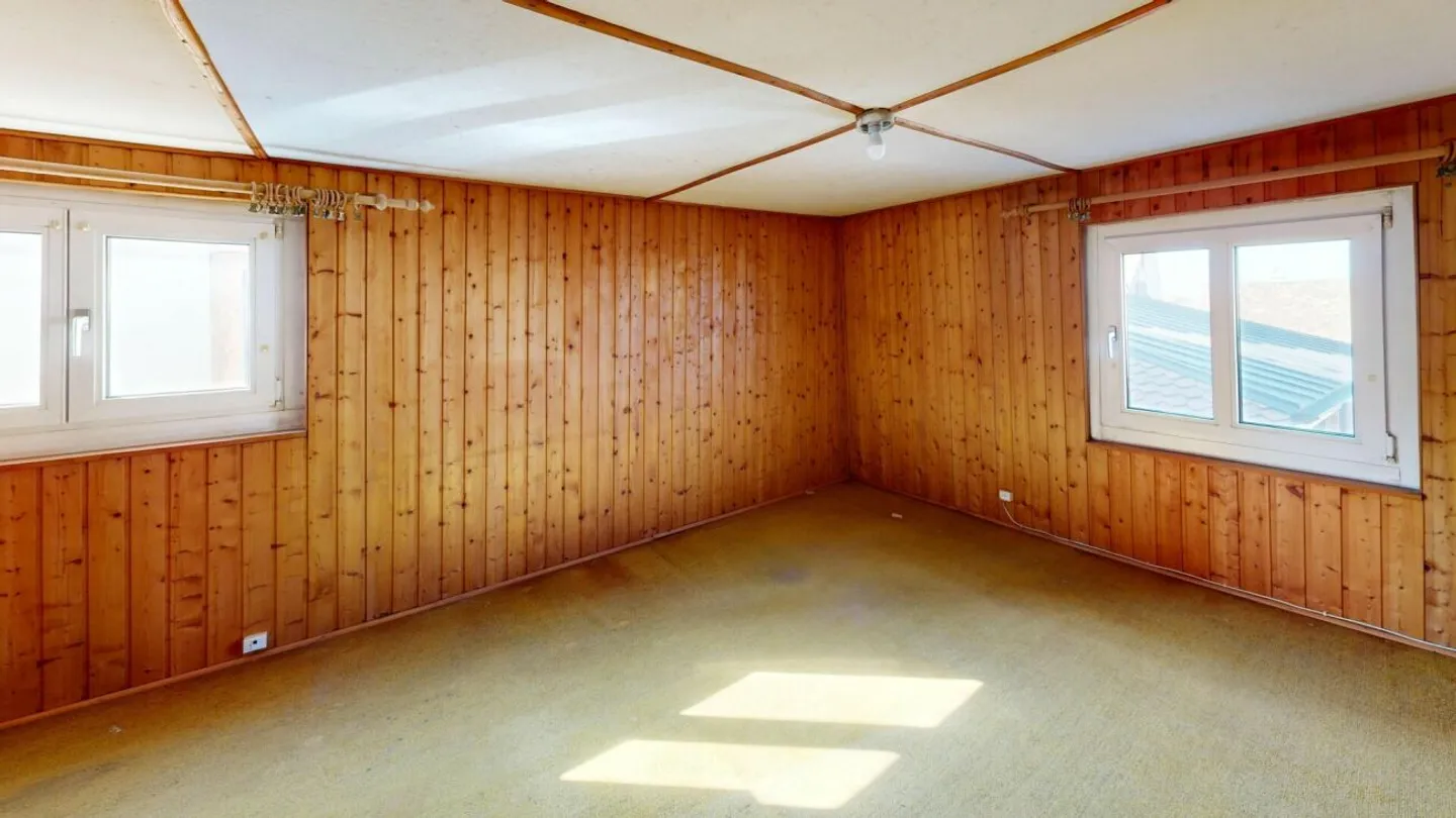 Charmantes Liebhaberobjekt mit Atelier, Werkstatt &amp; Ausbaupotenzial in Allschwil - Foto 8 von 12