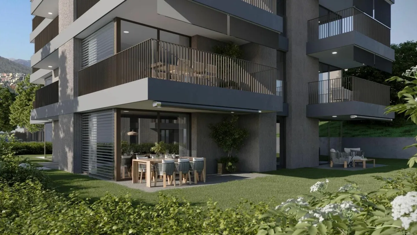 PREGASSONA - Residenza Parco Ceresio - neue 4.5 Zimmer - Foto 7 von 11