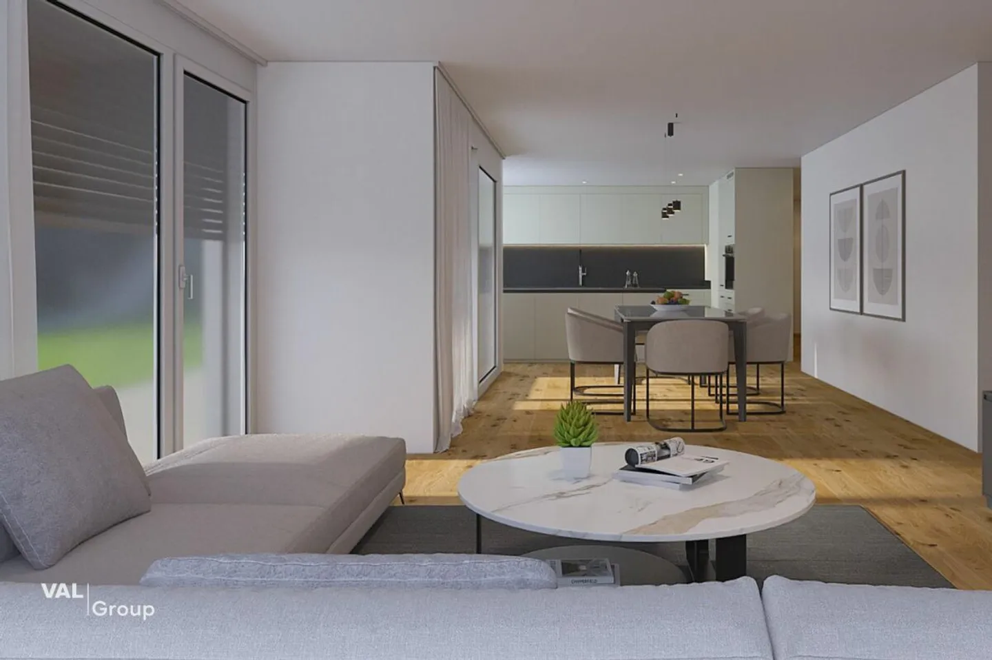 Grosszügige 5.5 Zimmerwohnung im 1. Obergeschoss, Nr. A 2.2, ideal für Familien - Photo 5 of 10