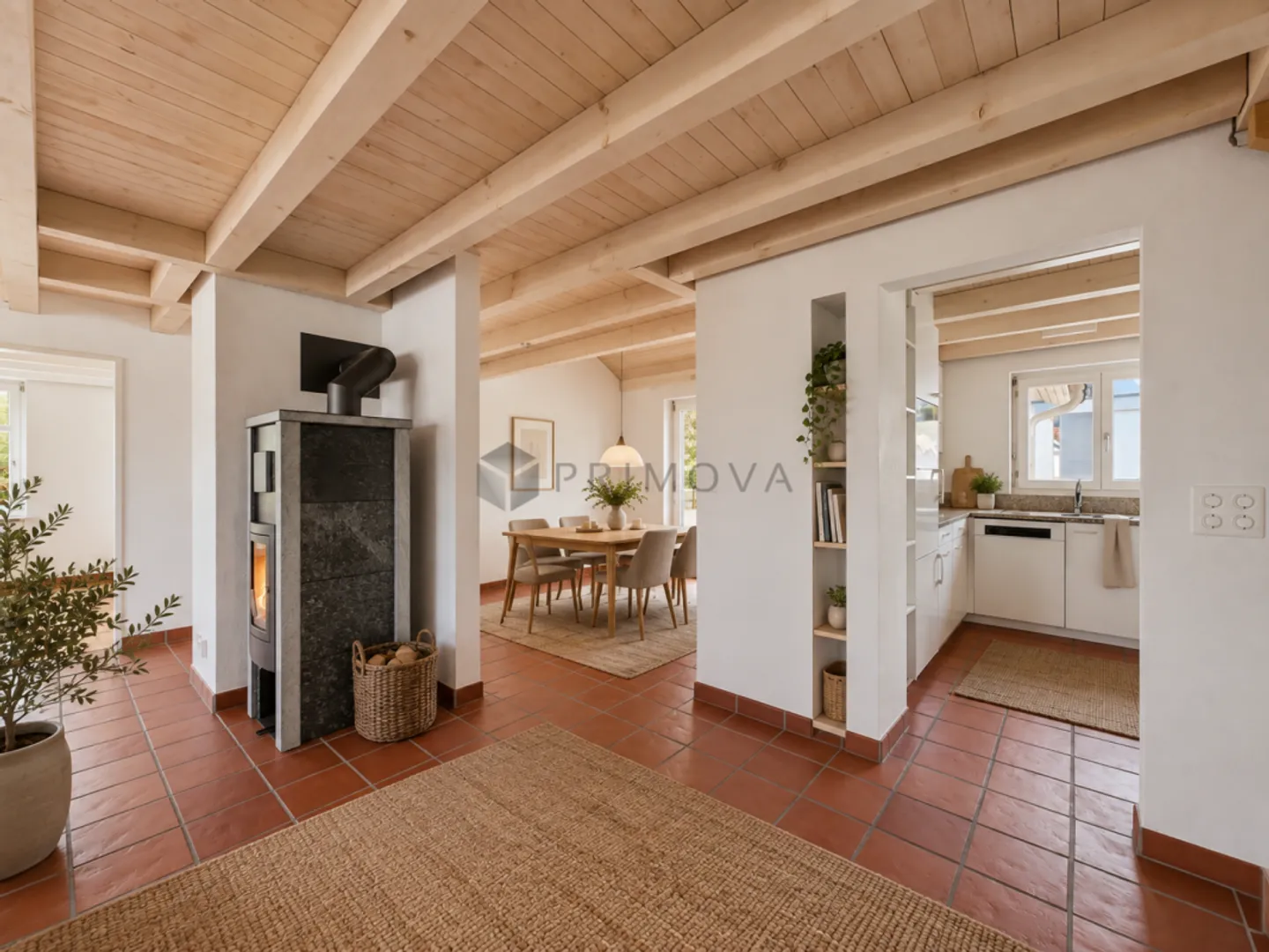 5.5 Room Penthouse Apartment with Gallery and Loggia - Photo 2 of 11